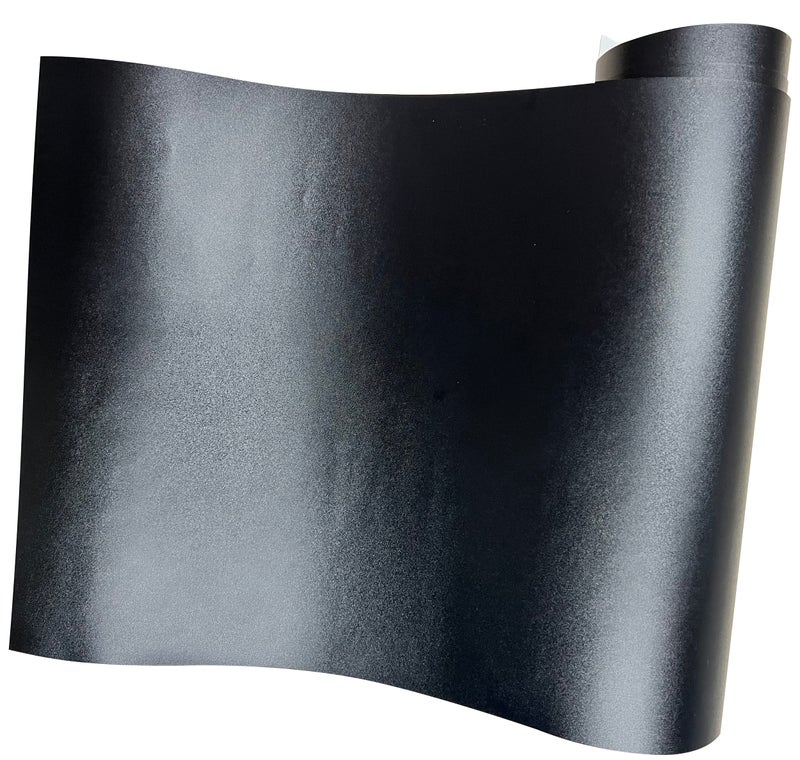 LZLRUN Frosted Matte Black Vinyl Wrap Roll Air Release Sticker Sheet Film DIY Decal Car Auto Vehicle Morotcycle Self Adhesive - 1ft x 3.5ft - Image 4